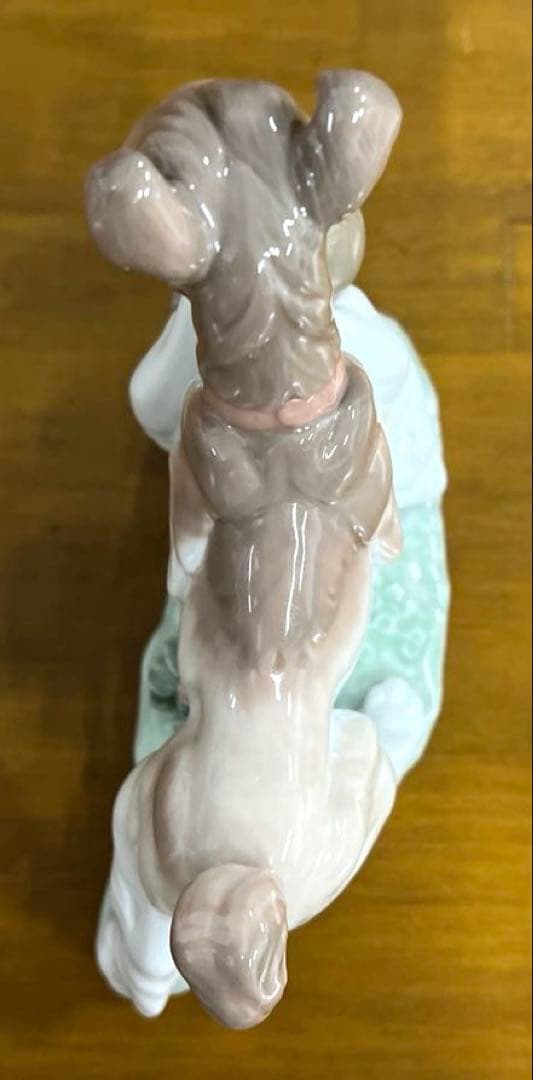 リヤドロ 犬と赤ちゃん #6556 SAFE & SOUND 置物 磁器 箱付き - メルカリ