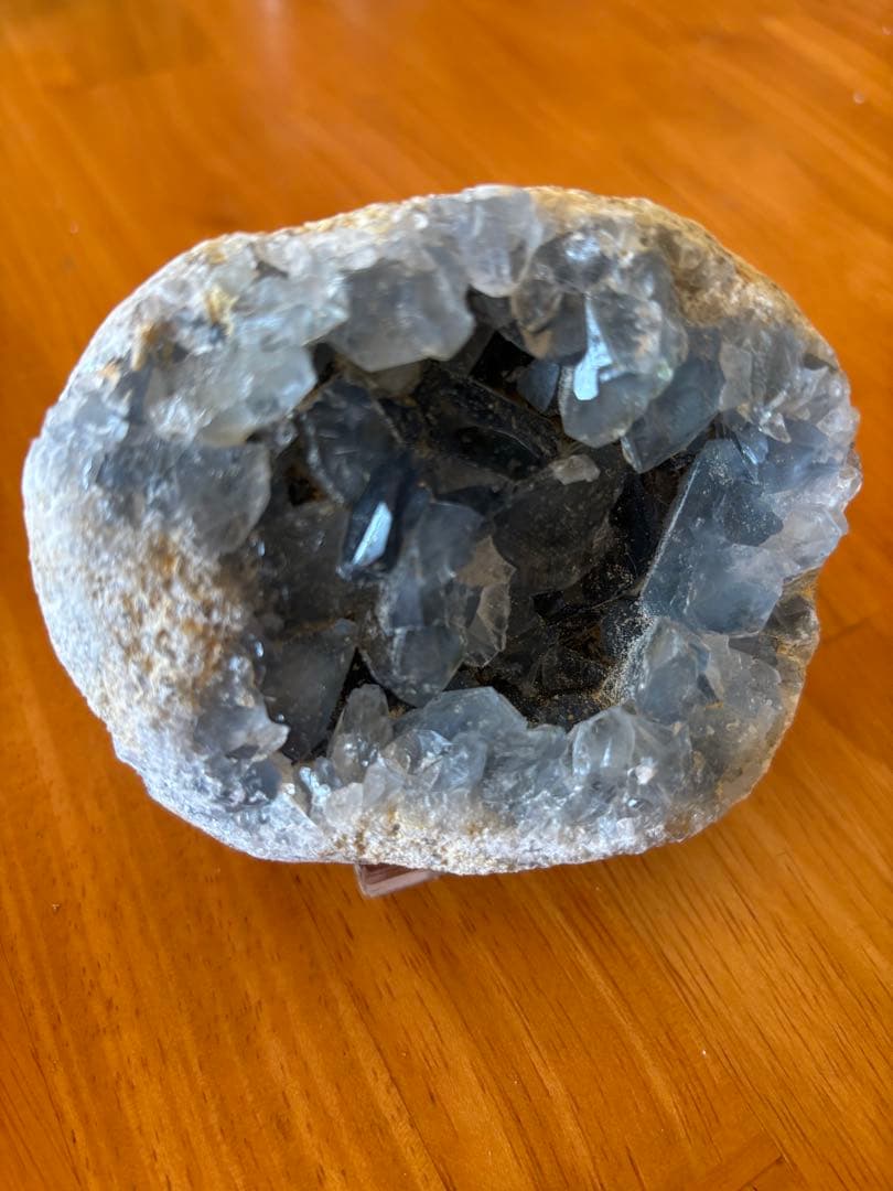 セレスタイト(クラスター)619g