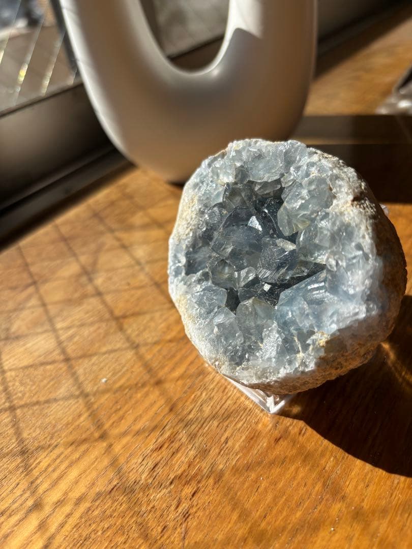 セレスタイト(クラスター)619g