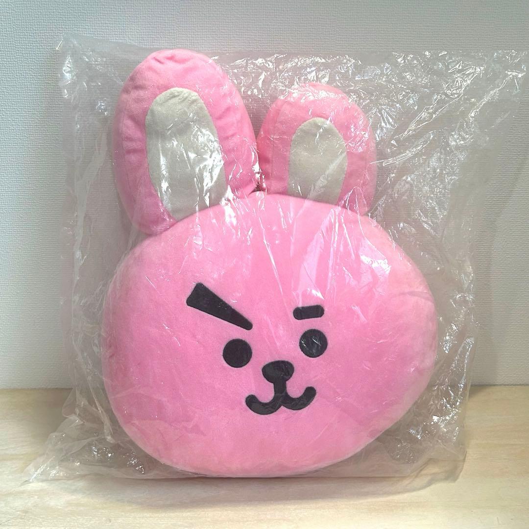 BTS BT21 COOKY クッキー フェイスクッション30cm 公式 - メルカリ