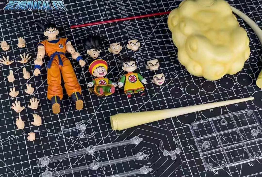 DEMONIACALFIT 孫悟空＆孫悟飯-幼年期-＆筋斗雲