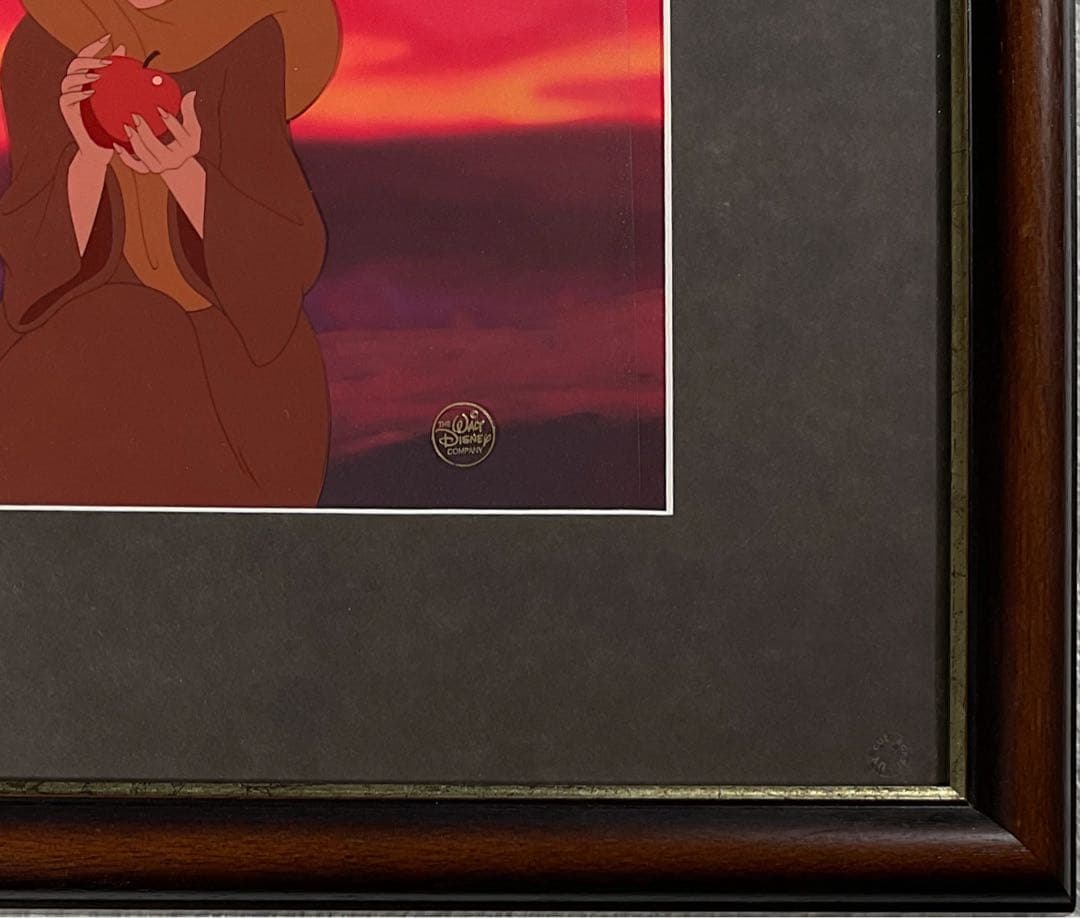 ディズニー限定セル画】アラジン＆ジャスミン Sunset Romance