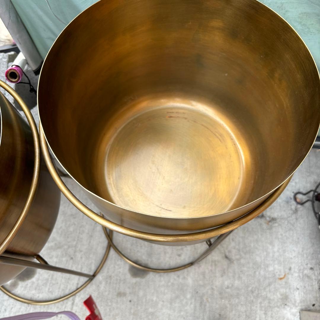 ザラホーム　ZARA  鉢カバー　プランターカバー　プランタースタンド