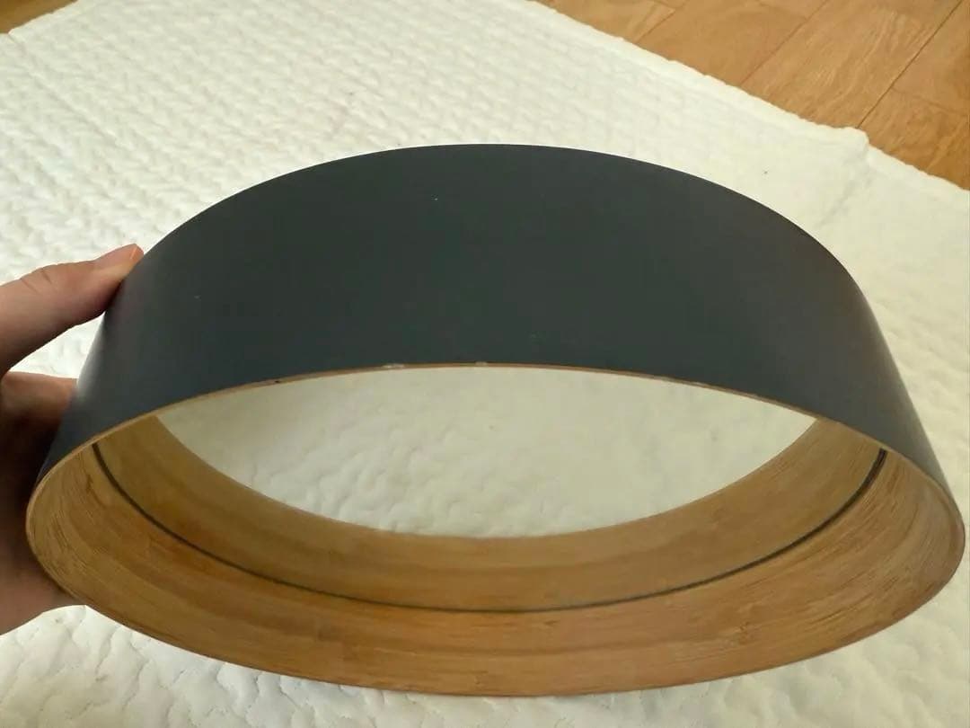 TEORI ZERO 壁掛け 鏡　Sサイズ　ブラック