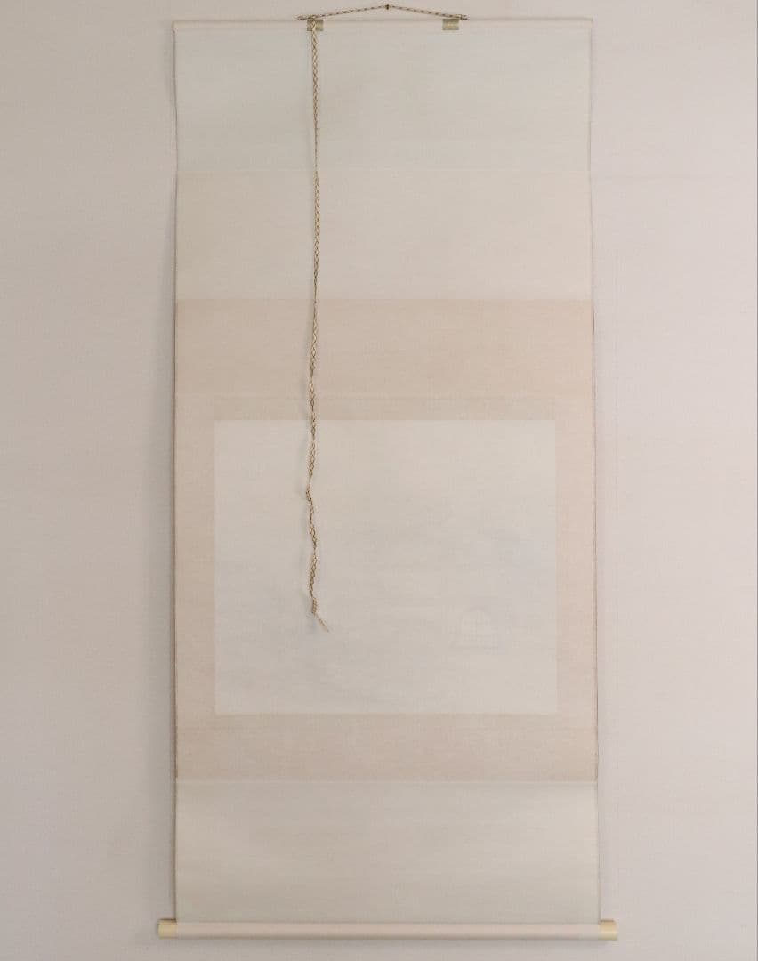 真作】日本画 宮本昌雄「梅の寺」絹本 掛け軸 木箱 横物 MA434 - メルカリ