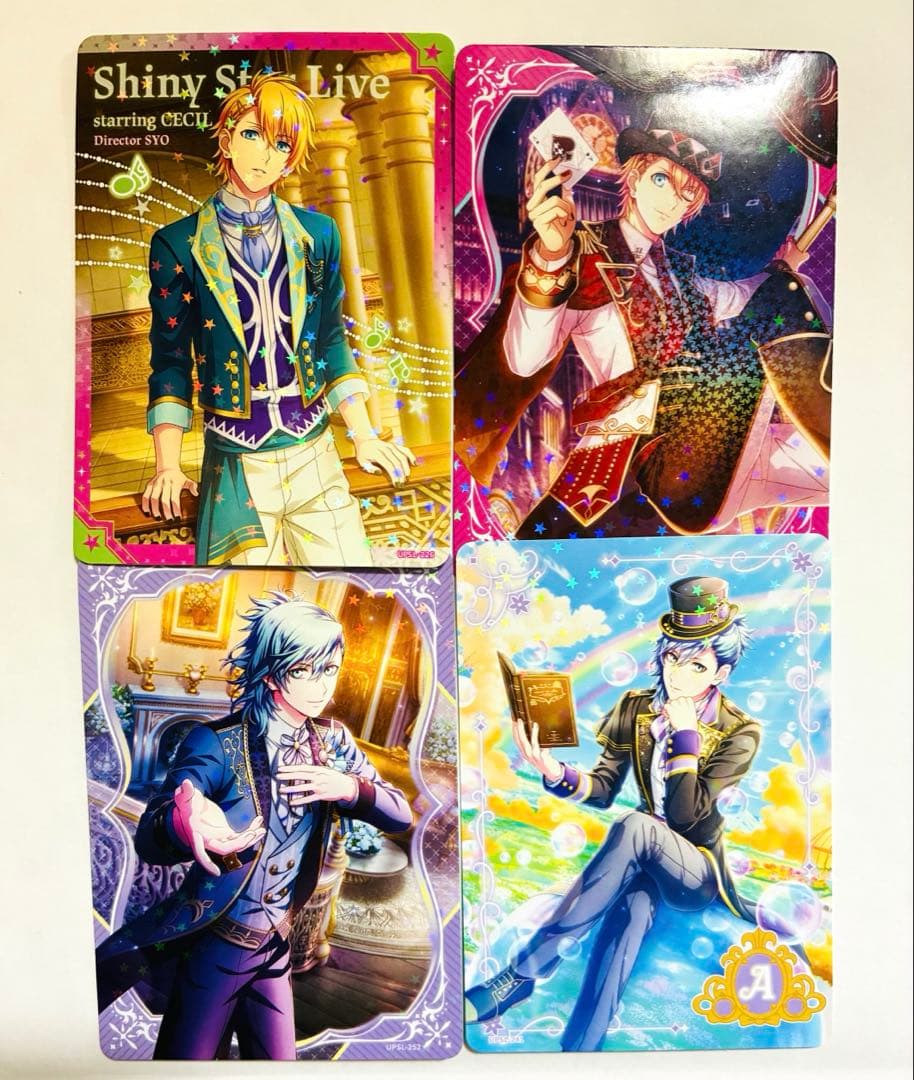 来栖翔 美風藍 ビジュコレ シャニライ ノーマルカード セット うたプリ