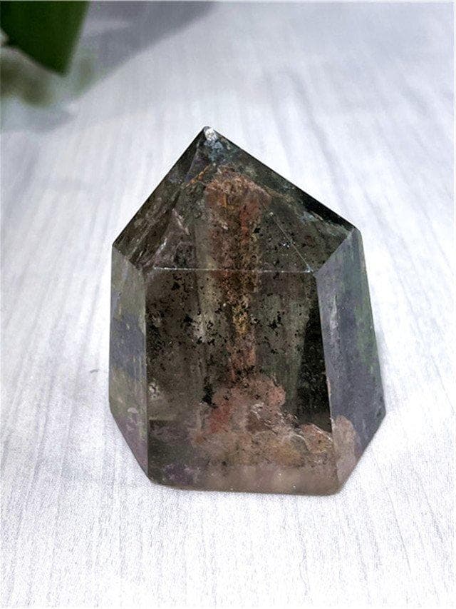 AAA級天然ガーデンクォーツ六角柱YT8P2/82P17D - メルカリ