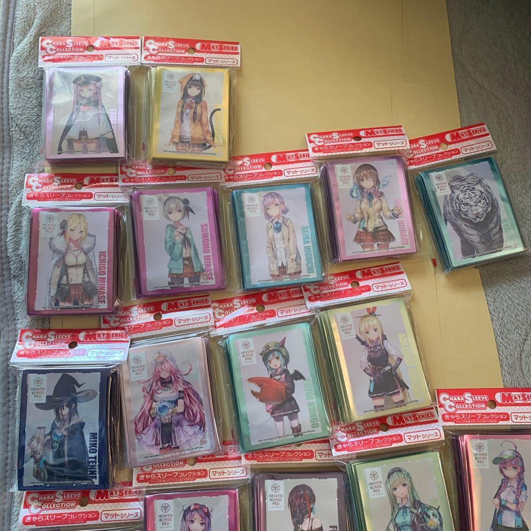 きゃらスリーブコレクションヘブンバーンズレッド ヘブバン39種 まとめて