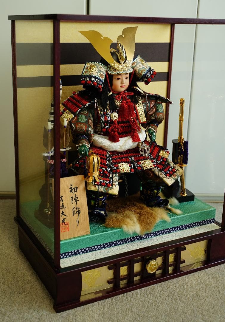 吉徳大光 五月人形（オルゴール付） | 人形は顔がいのちの吉徳。