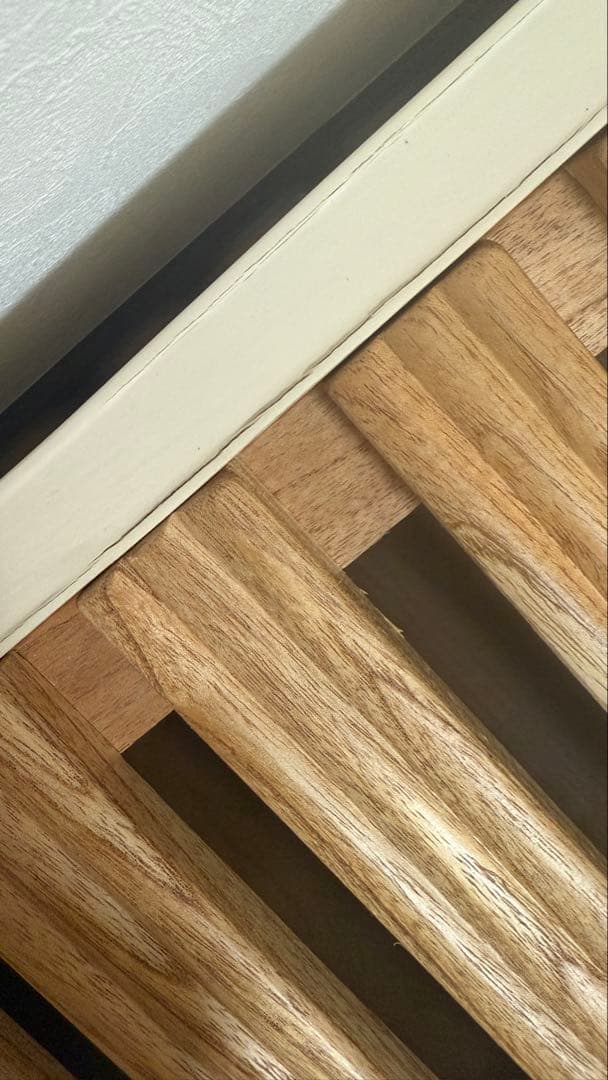 東海家具 フルール WH セミダブル ベッドフレーム ホワイト