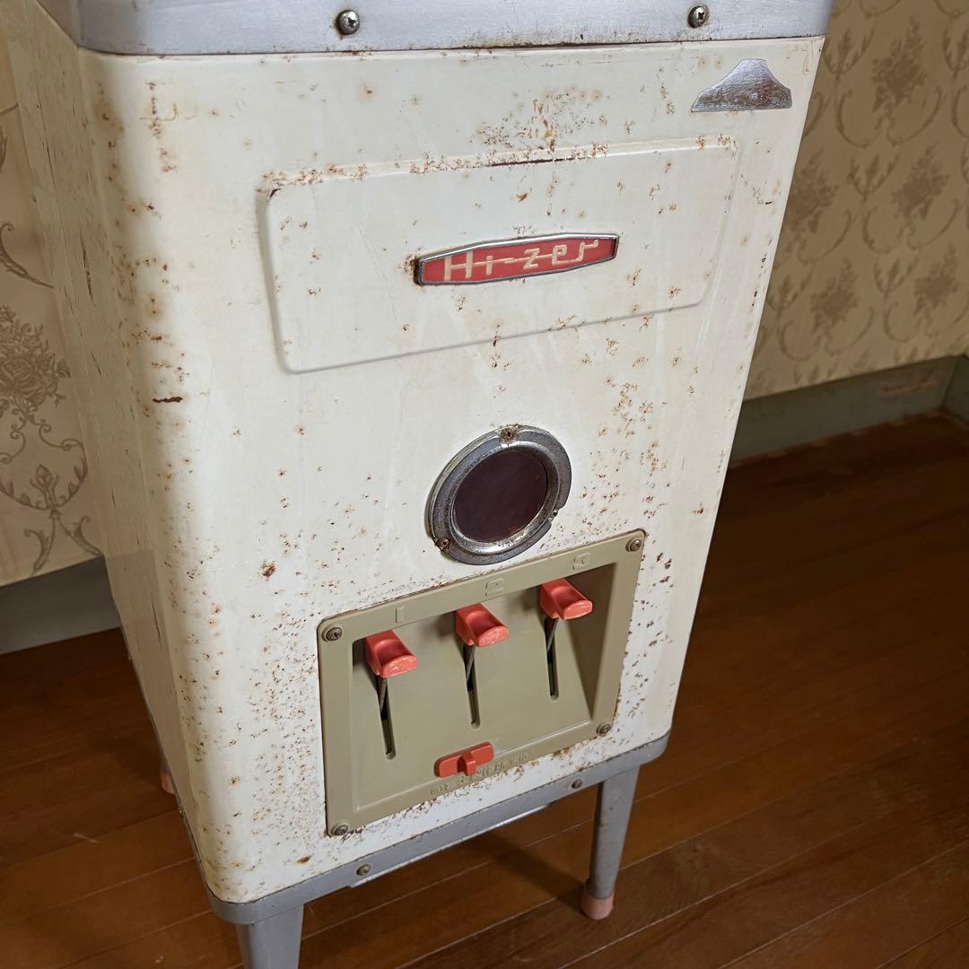 アンティーク】昭和レトロ 富士製作所 Hi-zer ハイザー 米びつ 古道具
