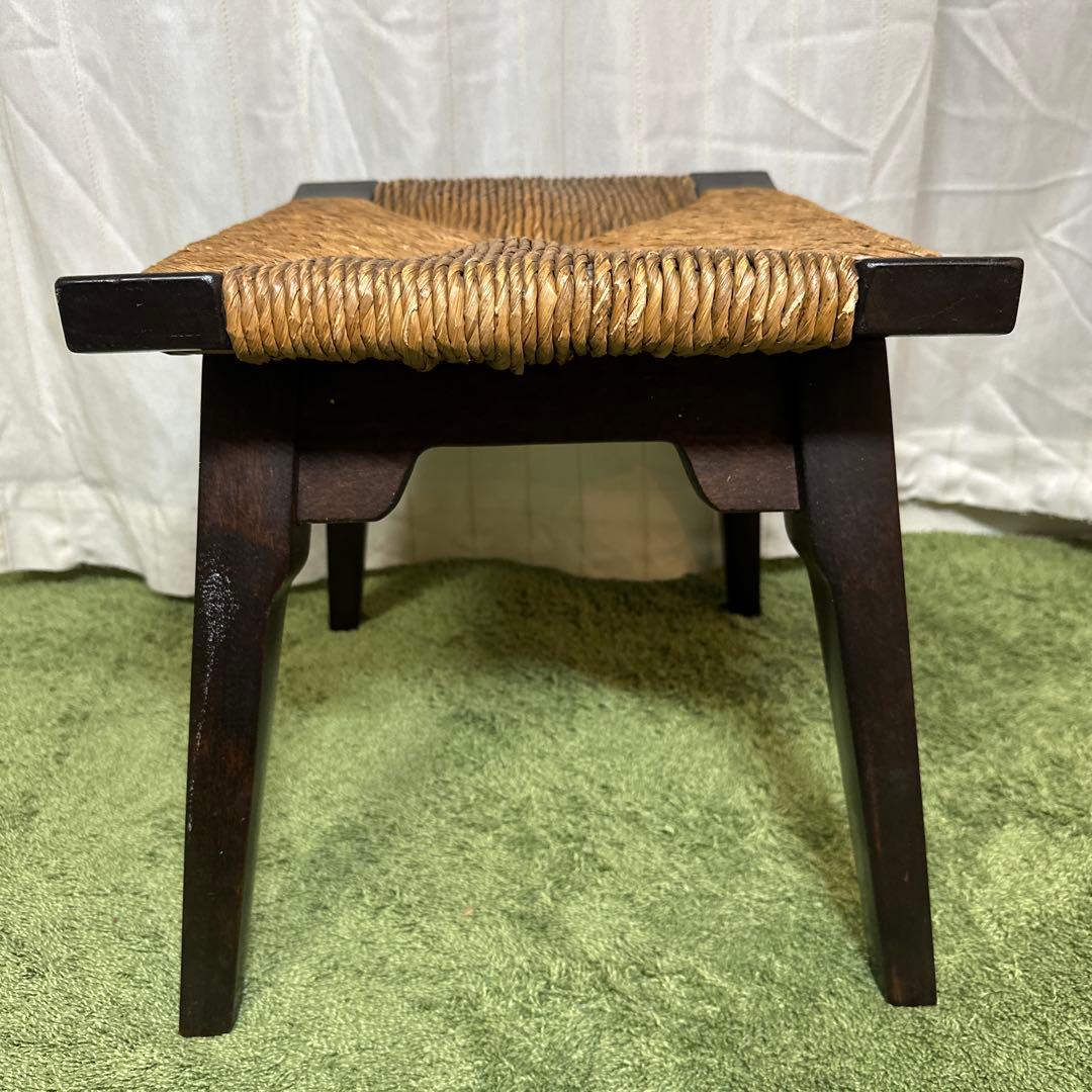 松本民芸家具 ラッシスツール #514型 椅子 腰掛け 管理No.is1※