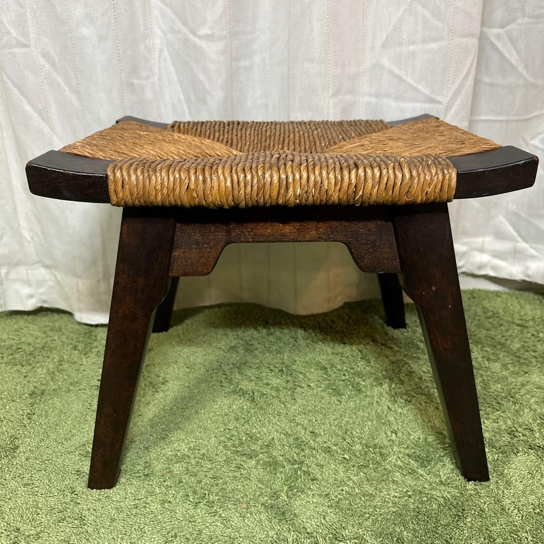 松本民芸家具 ラッシスツール #514型 椅子 腰掛け 管理No.is1※