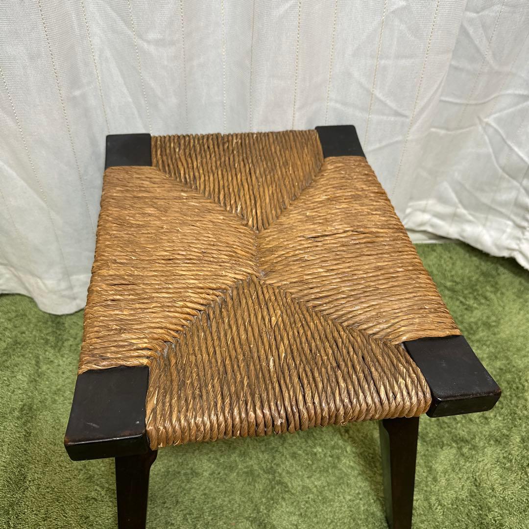 松本民芸家具 ラッシスツール #514型 椅子 腰掛け 管理No.is1※