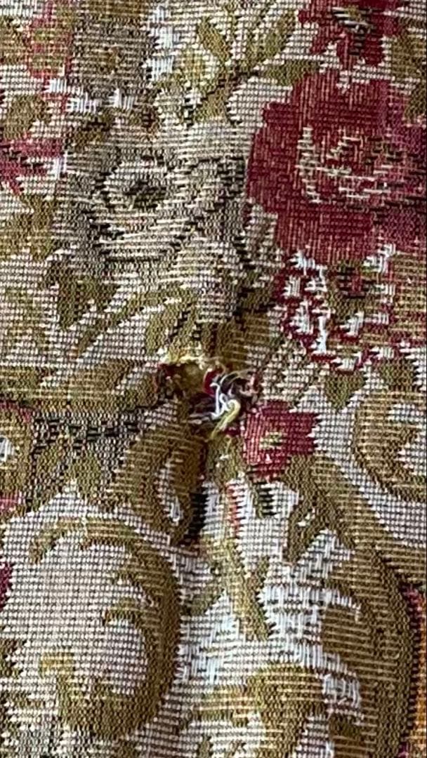 フランスアンティーク　猫脚サロンチェア　２人掛け