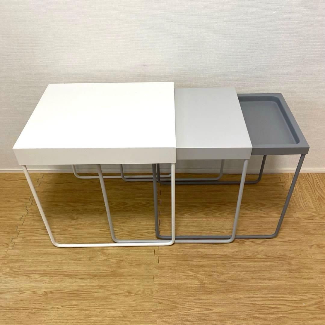 IKEA GRANBODA グランボダ 3連セット ネストテーブル - メルカリ