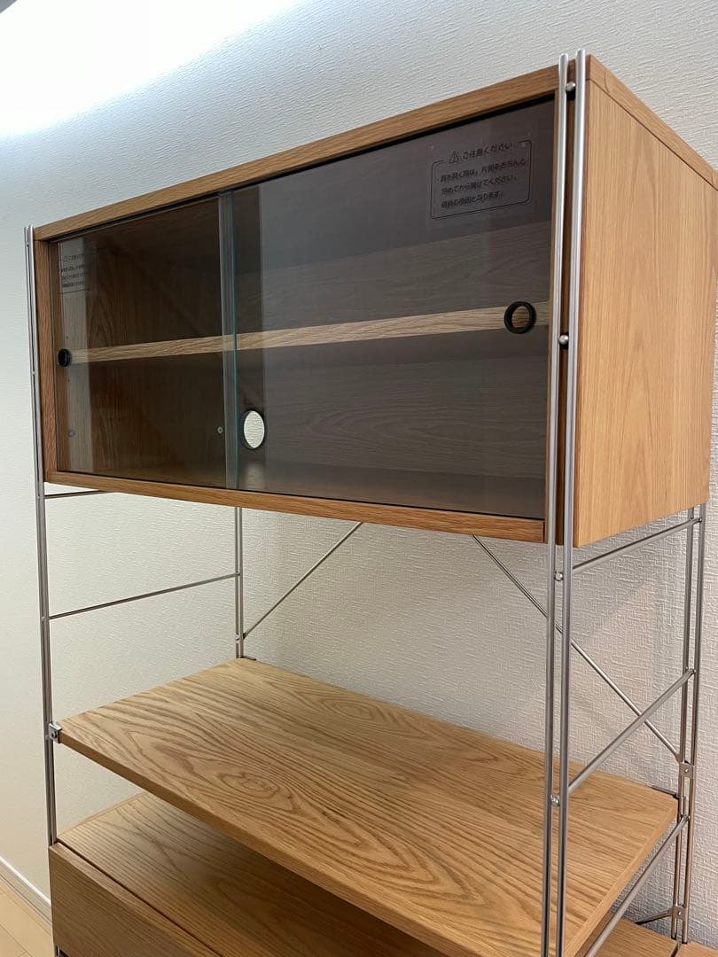 ステンレスユニットシェルフ　無印良品