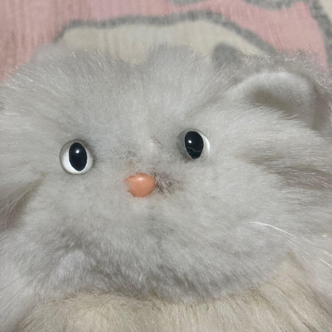 モンスイユ MAY BLUE 白猫 ぬいぐるみ 中古品 - メルカリ