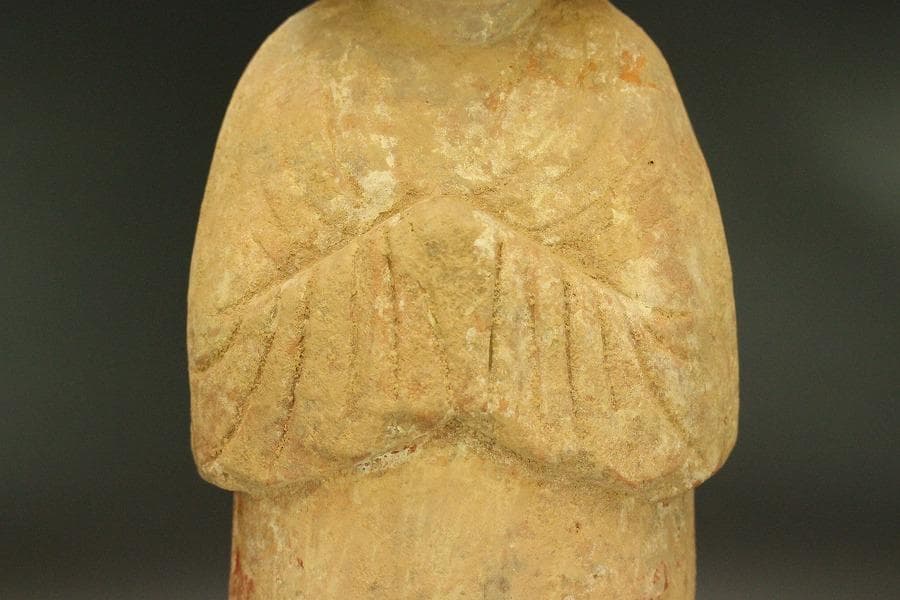 中国美術 加彩 女人 俑 高36.5cm(A883) - メルカリ