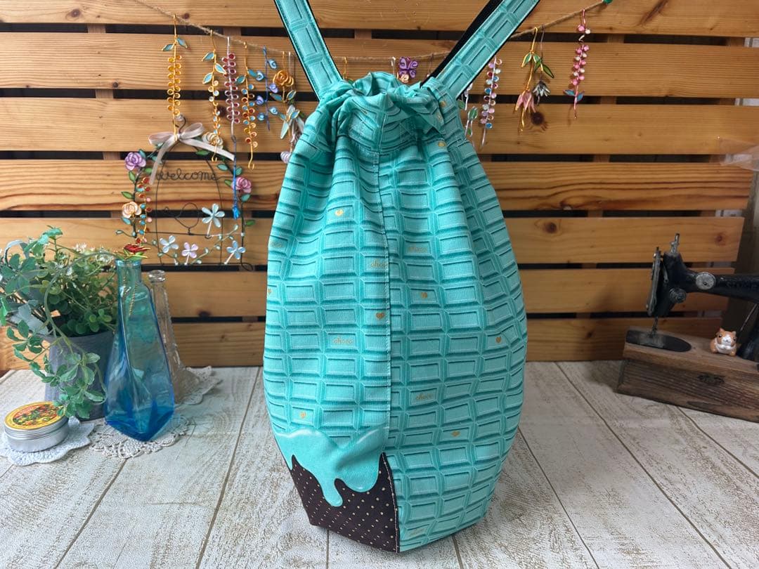 ミントチョコ♡チューリップバッグL 大容量