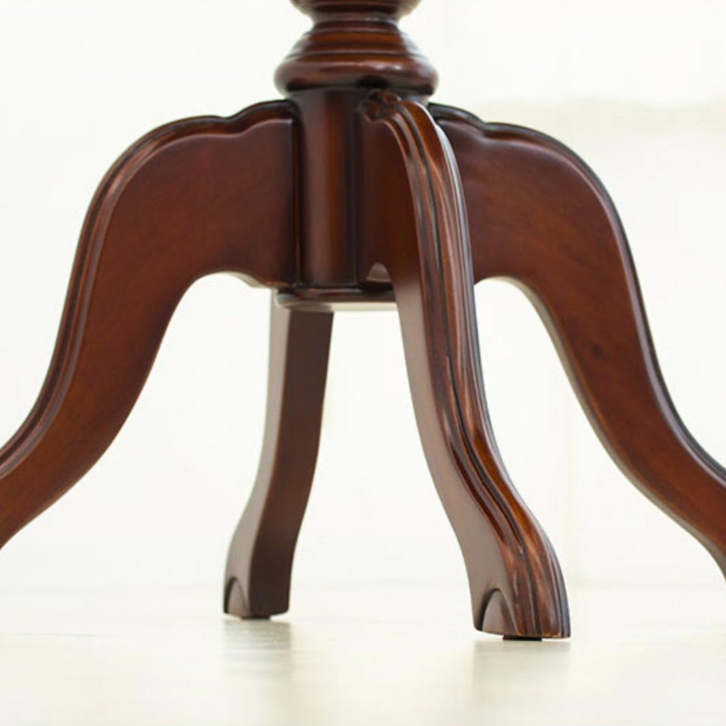 円形テーブル ヨーロピアン 幅60 ブラウン