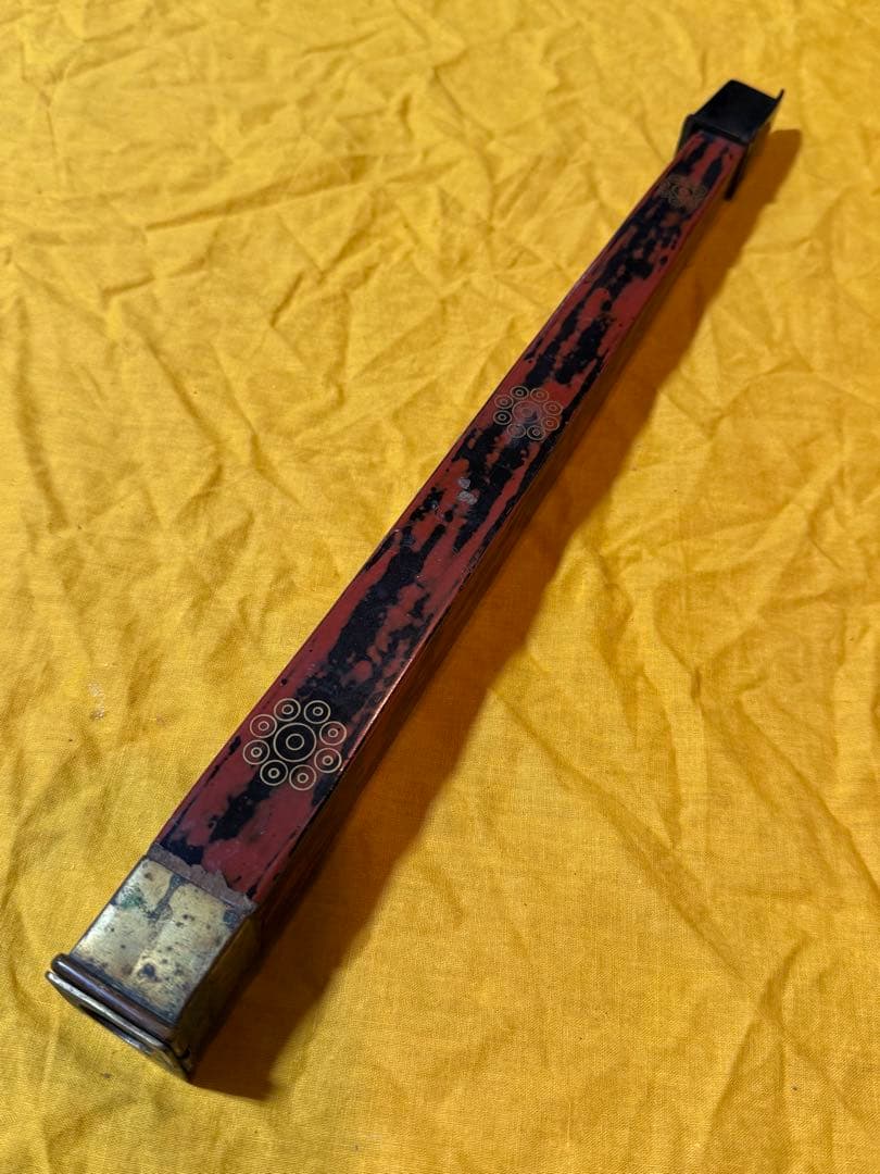 受筒 甲冑 鎧 旗指物 九曜紋