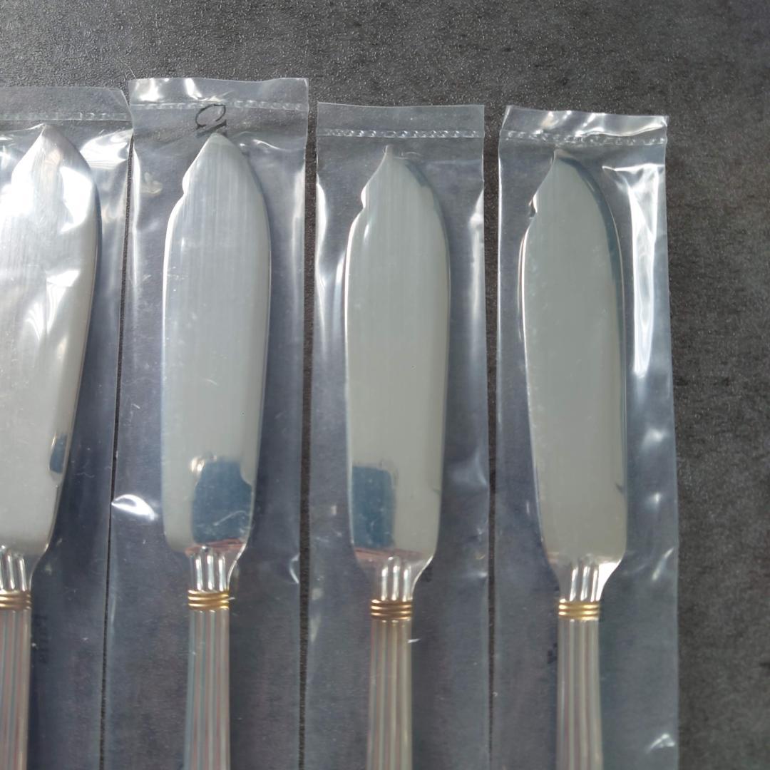 極希少 クリストフル アリアゴールドリング フィッシュナイフ 未開封 6点