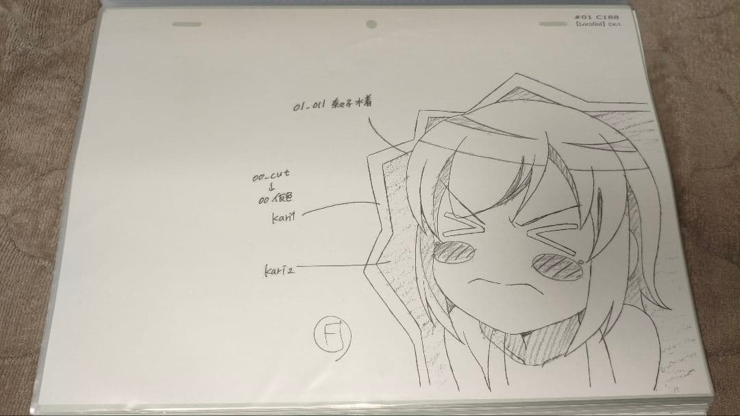 普通の女子校生がろこどるやってみた。原画セット