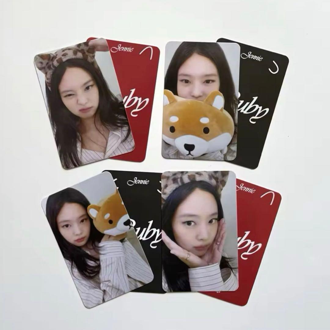 blackpink ジェニ jennie ruby トレカ セット - メルカリ