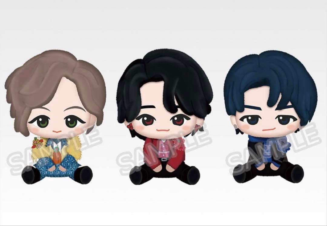 さとちゃん様用 一番くじ ミセスグリーンアップル ぬいぐるみ 3体