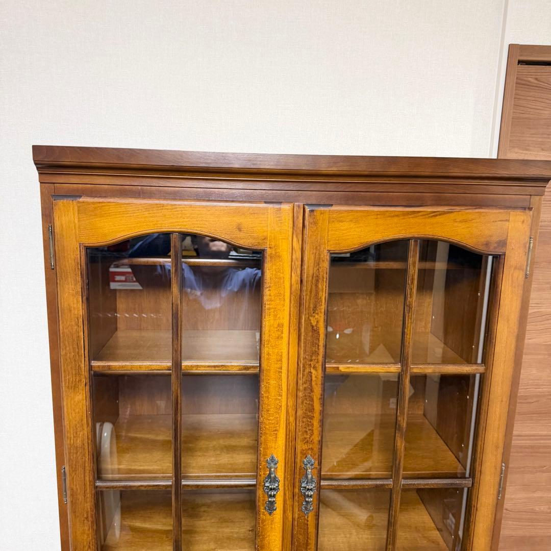 カリモク karimoku コロニアル 食器棚 キャビネット 観音開き キッチン