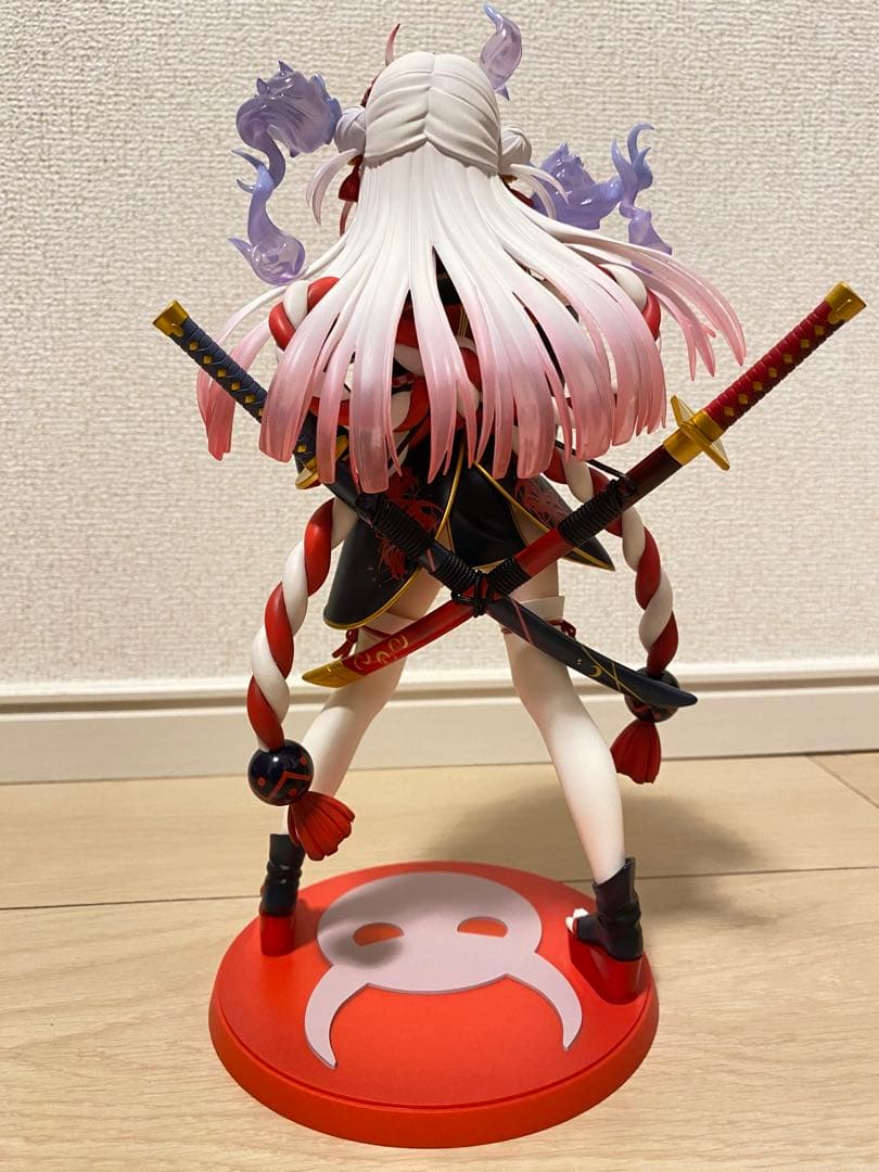 百鬼あやめ　1/7スケールフィギュア　にぱぁ顔パーツ付き