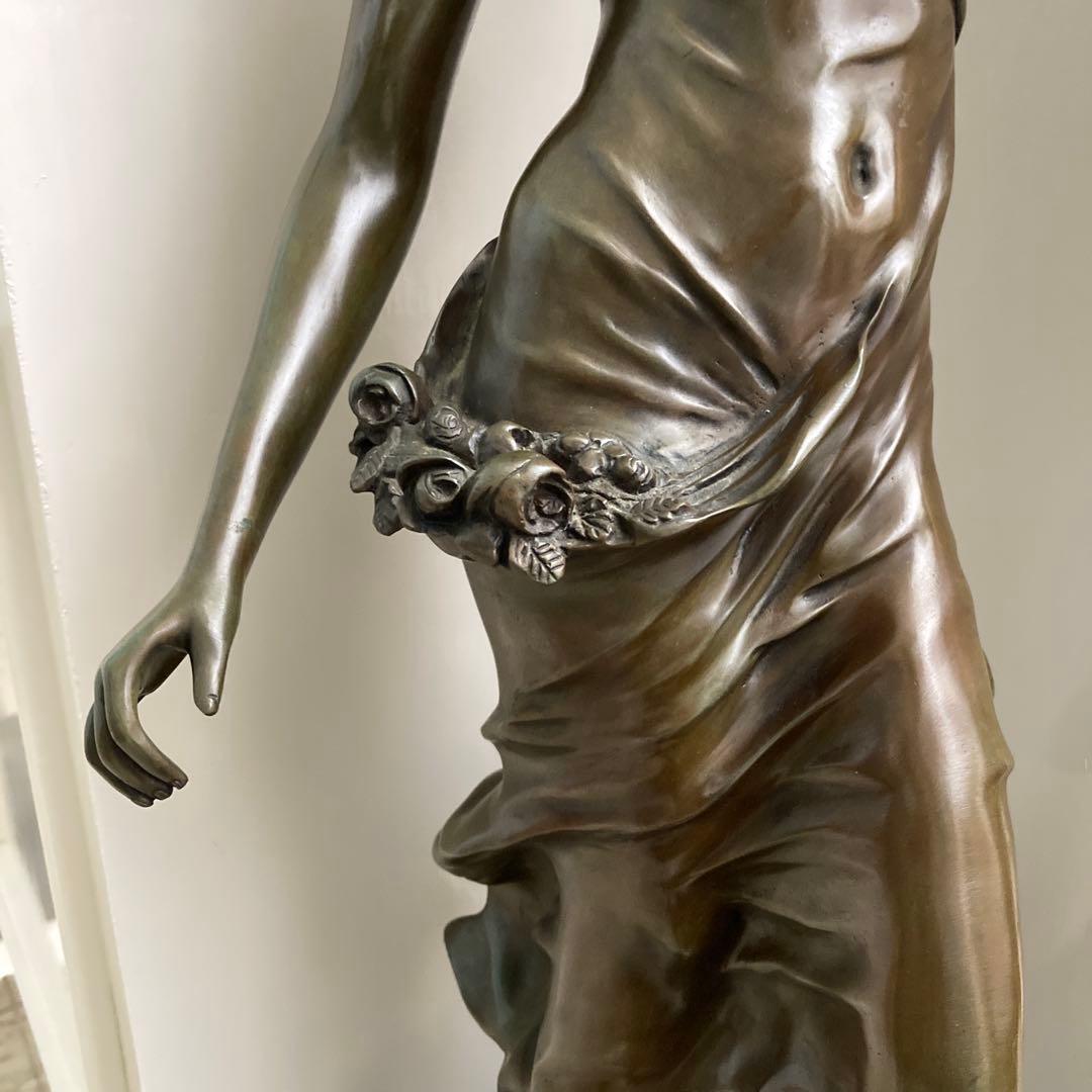 希少　オーギュストモロー ブロンズ像