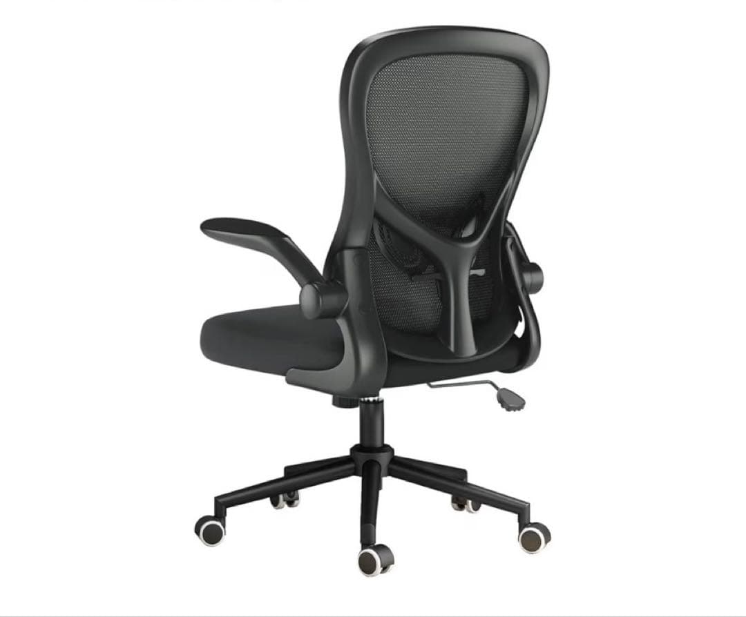 パソコンデスク 幅120 モニターアーム対応 机 チェア　ブラック