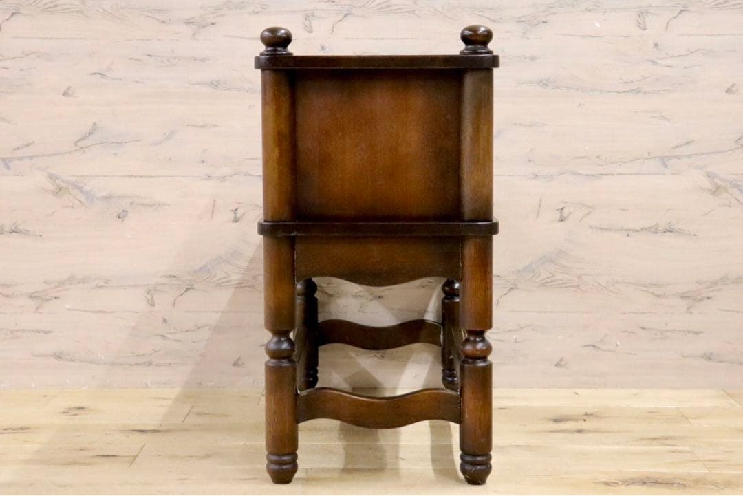 GMHS465A○ナガノインテリア / NAGANO 電話台 テレホンベンチ 飾