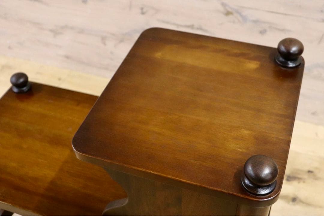 GMHS465A○ナガノインテリア / NAGANO 電話台 テレホンベンチ 飾