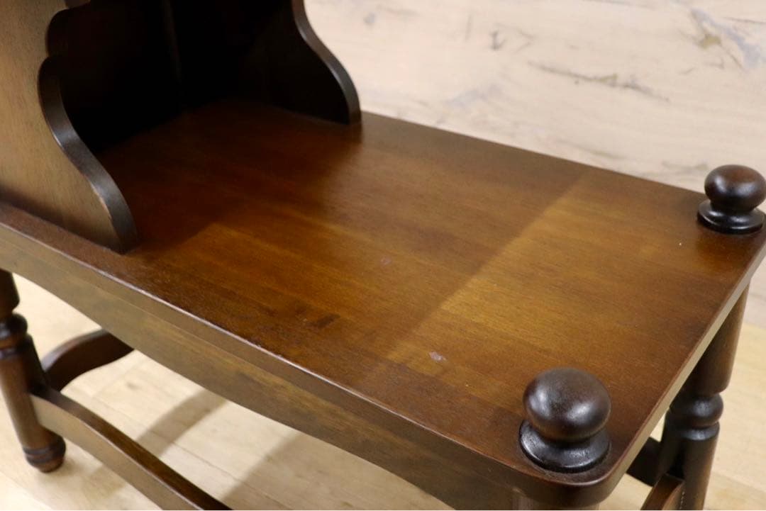 GMHS465A○ナガノインテリア / NAGANO 電話台 テレホンベンチ 飾