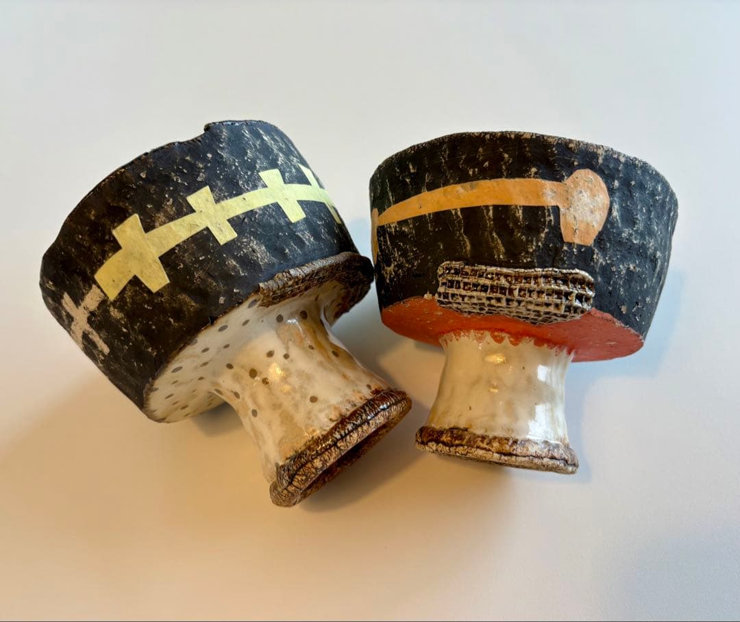 ❤︎週末限定特別セール❤︎人気作家：中田篤さん❤︎　でかバンブーカップ　2個