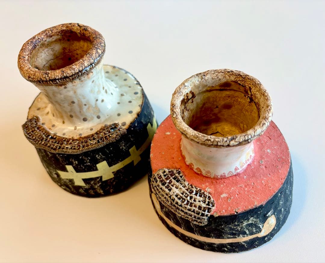 ❤︎週末限定特別セール❤︎人気作家：中田篤さん❤︎　でかバンブーカップ　2個