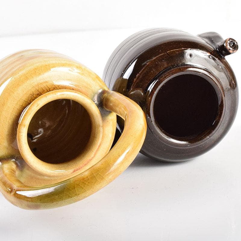 茶道具 不老園造 色変り 四滴茶入 共箱 C 7157 - メルカリ