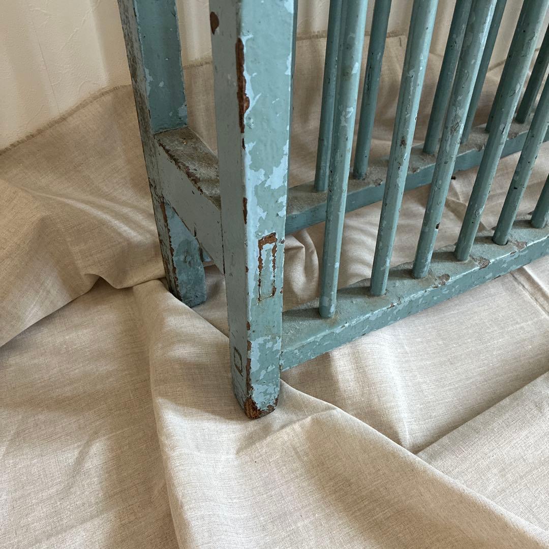 フランスアンティーク 木製シェルフ ウォールシェルフ 壁掛けラック 飾り棚