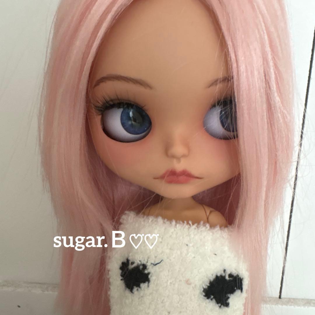 アイシードールカスタム❤︎ピンク×シルバー❤︎タン