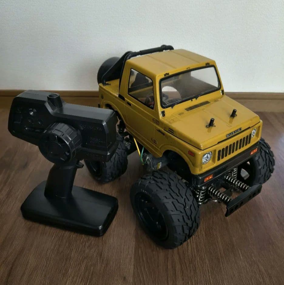 タミヤ 1/12 GF-01シャーシ ジムニーボディ - メルカリ