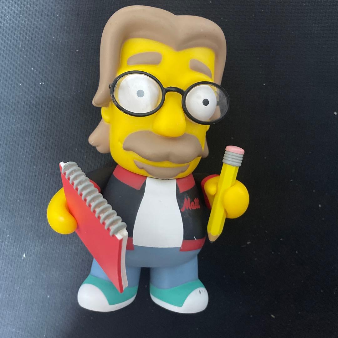 シンプソンズ マットグレイニング キッドロボット - メルカリ