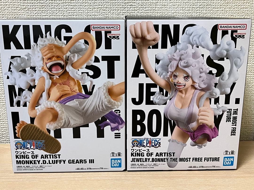 ワンピース ルフィ ボニー ニカ KING OF ARTIST フィギュア - メルカリ