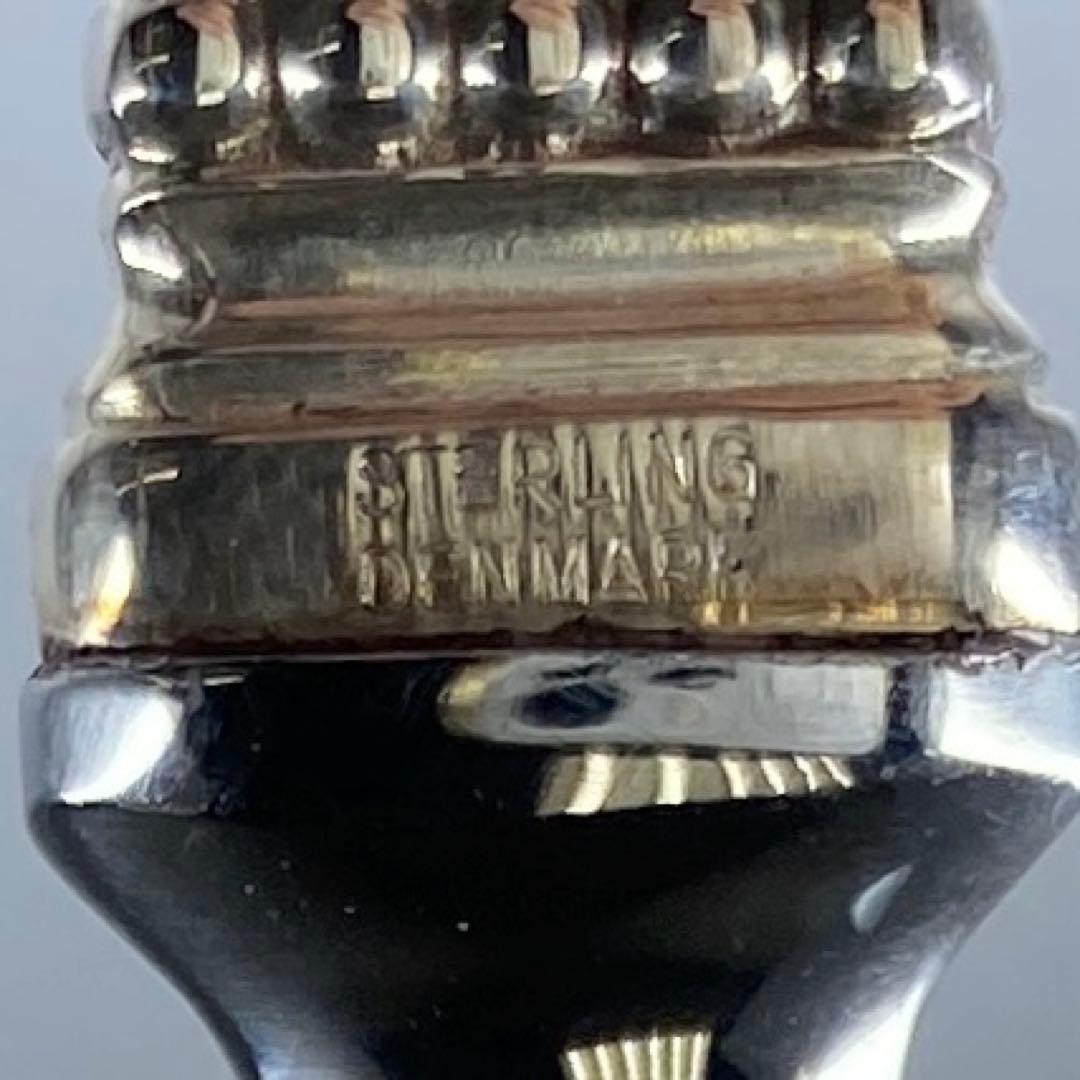 レア品　ジョージジェンセンエコーン　ボトルオープナーSV925 72g16.2㎝