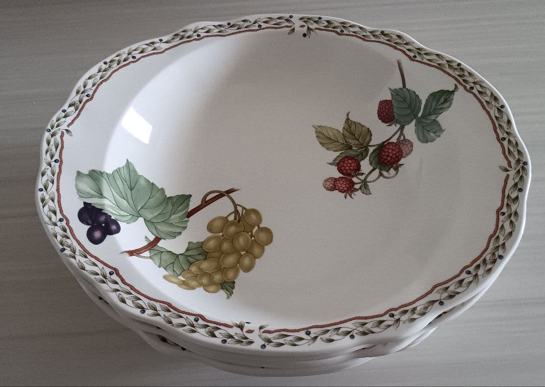 ノリタケロイヤルオーチャードカレー、パスタボウル5枚セット