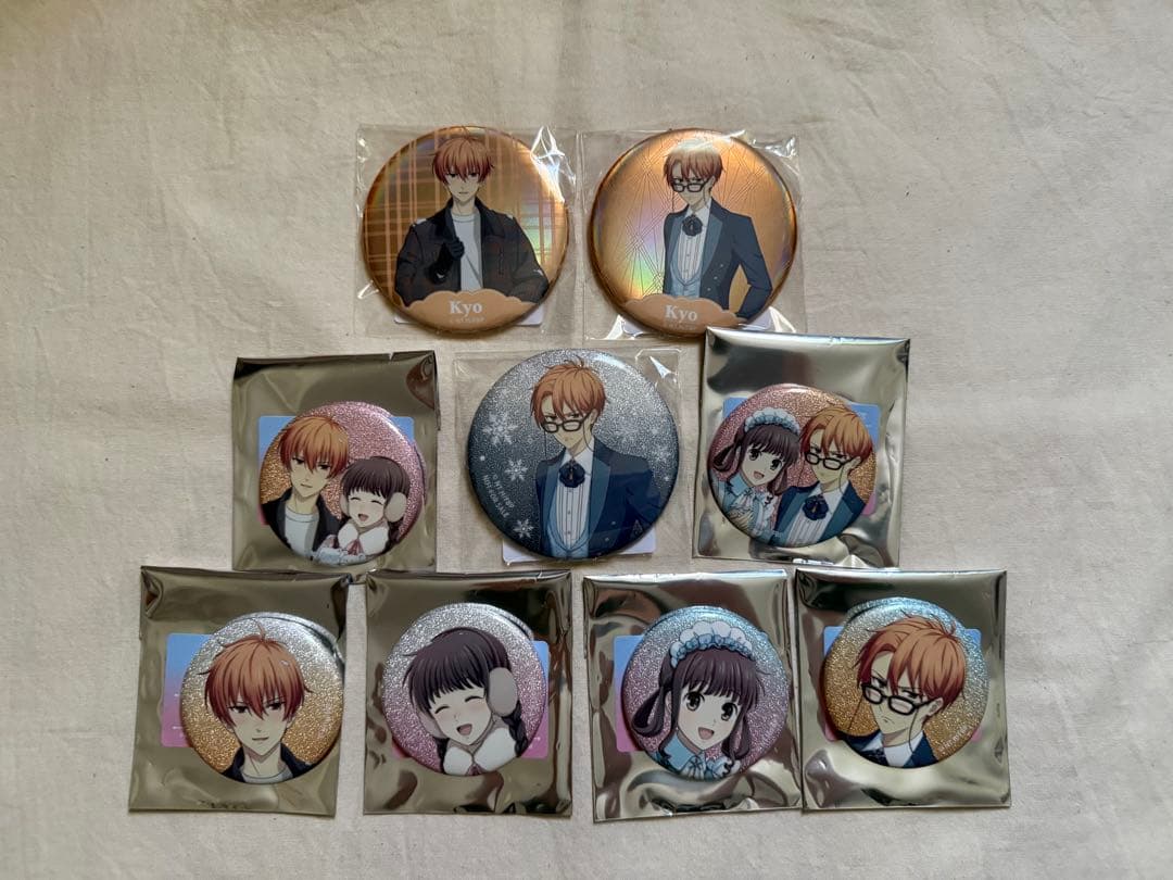 フルーツバスケット 本田透 草摩夾 缶バッジ 10個セット - メルカリ