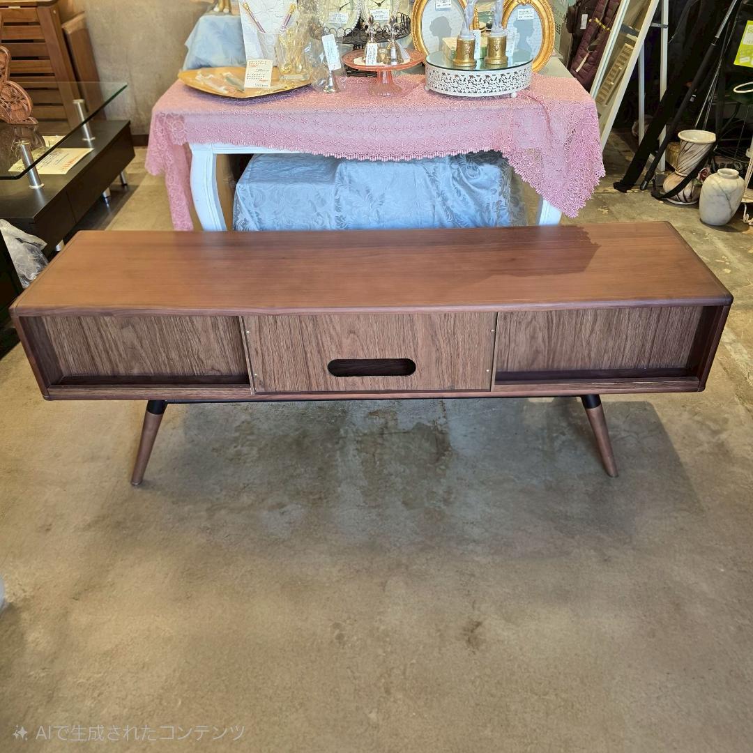 i+ 【美品】 NITORI ニトリ テレビボード TV台 ウォールナット150