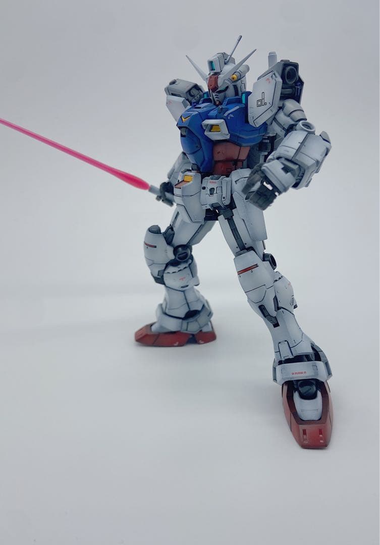 RG 1/144 RX-78GP01 ガンダム試作1号機ゼフィランサス 全塗装 - メルカリ